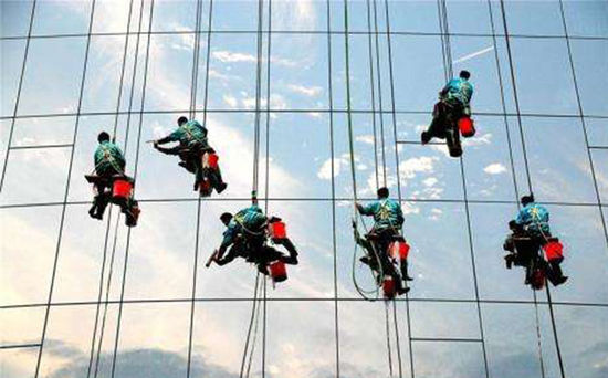 佛山外墻清洗教你如何擦玻璃 佛山外墻清洗教你如何擦玻璃